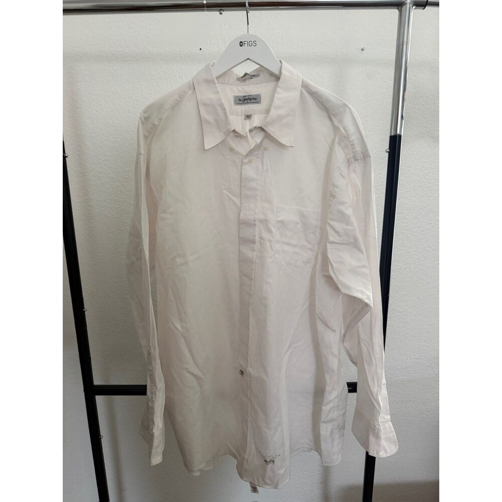 Women White Dress Shirt 20Tall